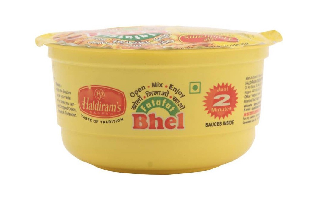Haldiram's Nagpur Fatafat Bhel    Tub  65 grams